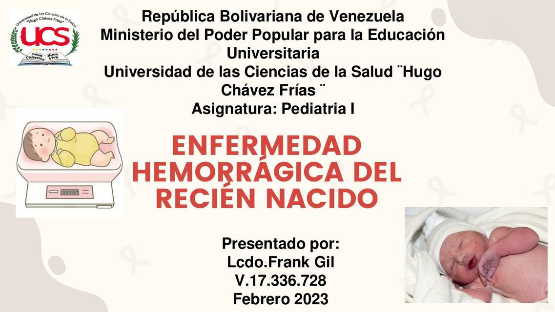 Enfermedad Hemorragica Del Recien Nacido Gpc