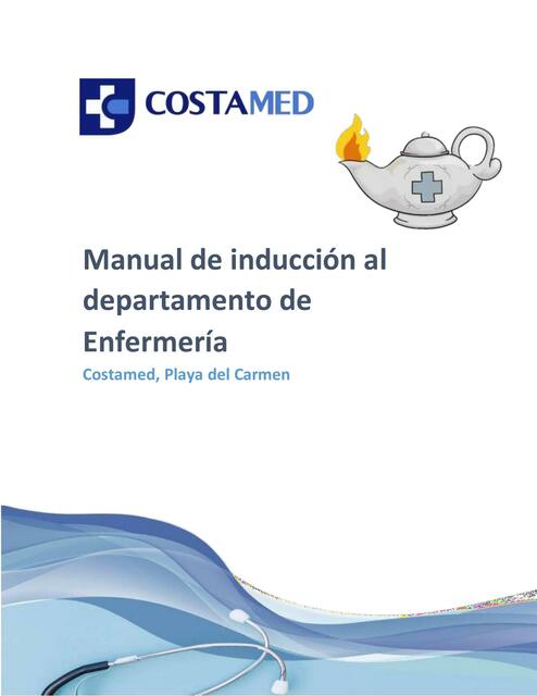 Manual de Inducción al Departamento de Enfermería 