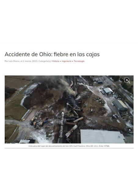  Accidente de Ohio: Fiebre en las Cajas