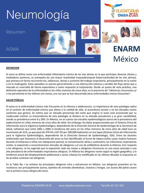 Neumología: Asma