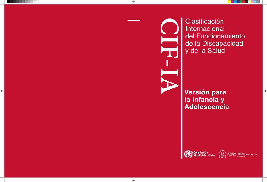 Clasificación internacional del funcionamiento de la discapacidad y de la salud 