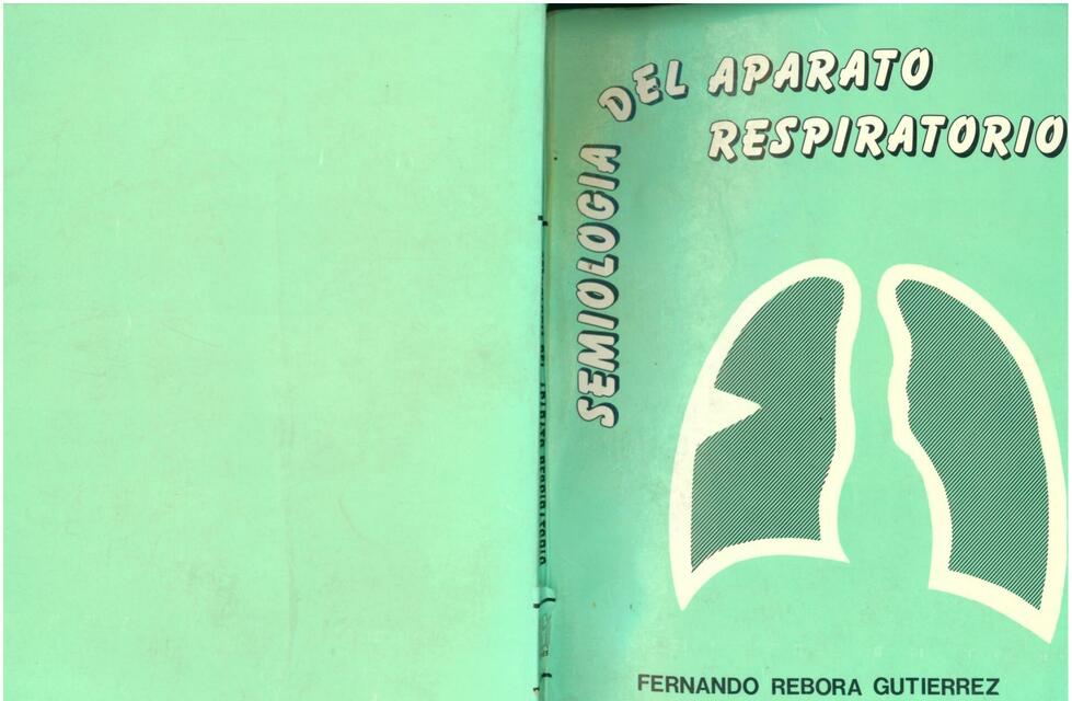 Semiología del Aparato Respiratorio