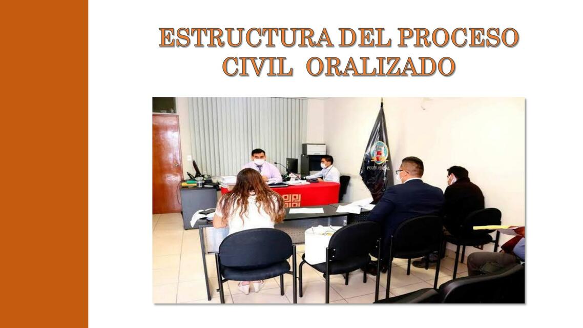 Estructura del proceso civil oralizado