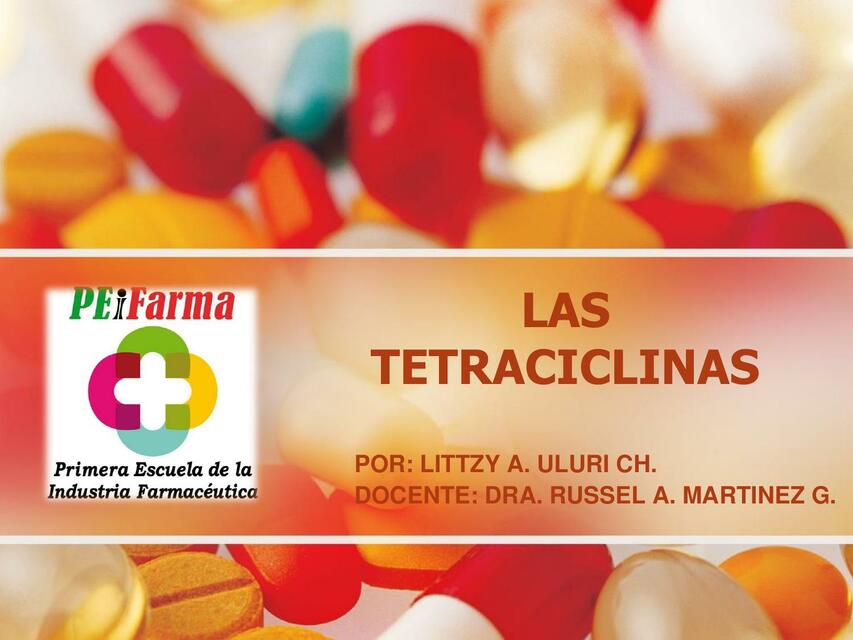 Las tetraciclinas