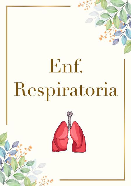 Enfermedad Respiratoria 