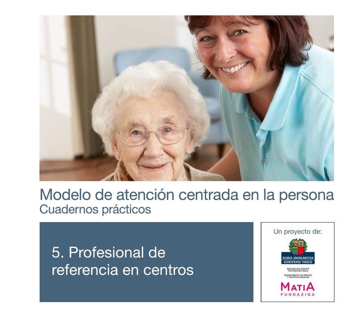 Atención centrada en la persona Cuaderno 5