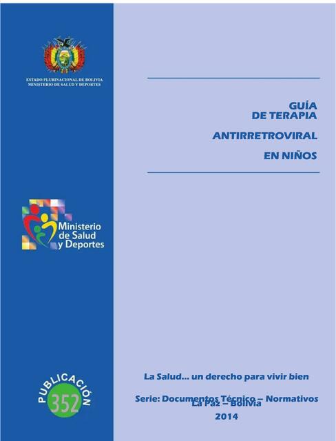 Guía Terapia Antirretroviral en Niños