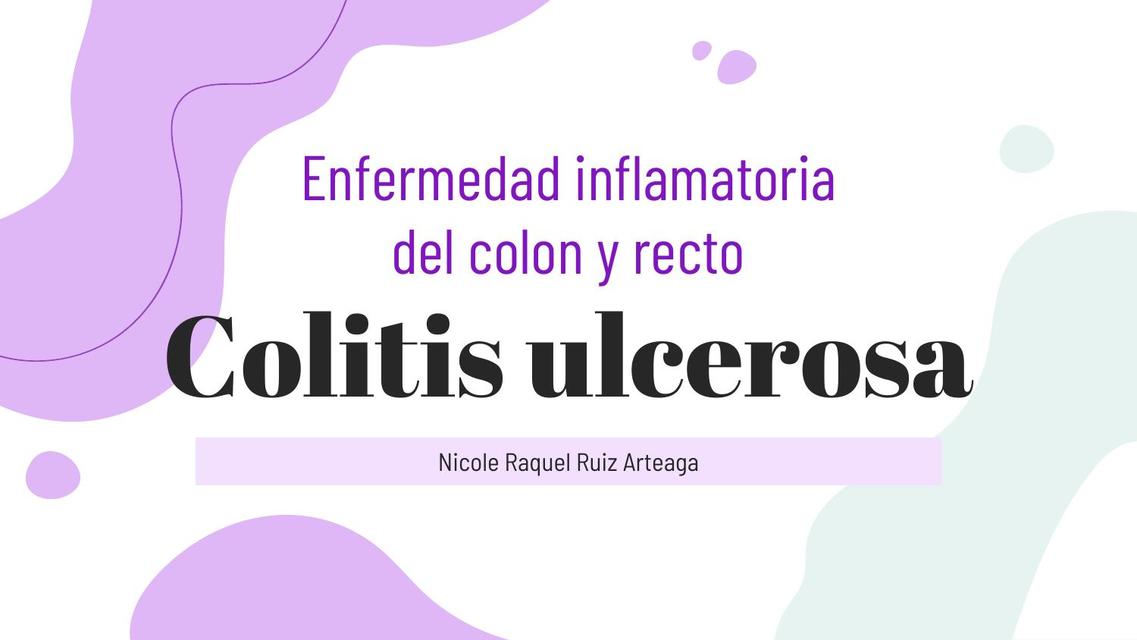 Colitis Ulcerativa 