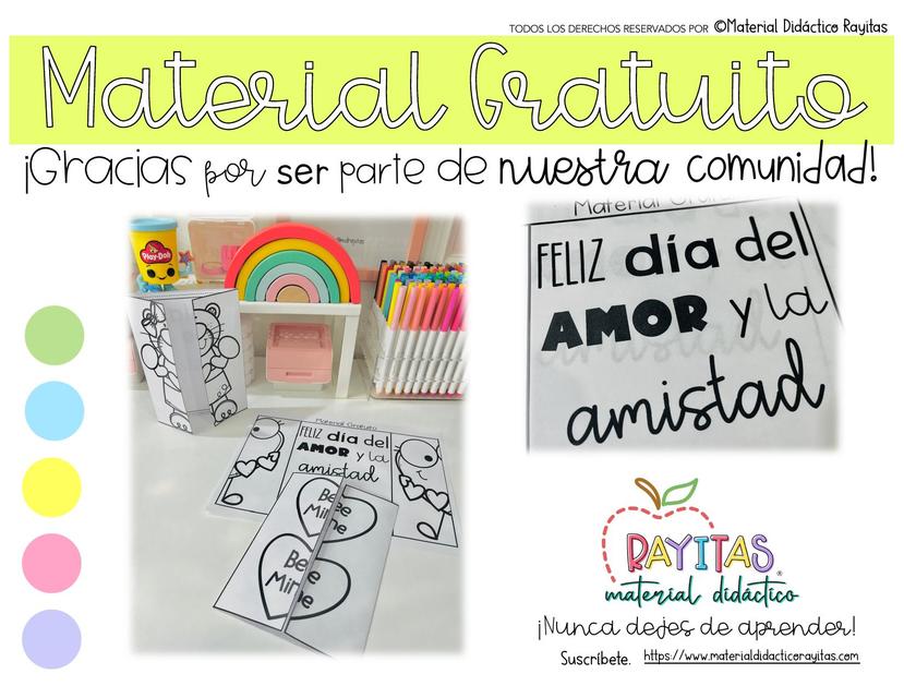 Tarjetas amor y amistad