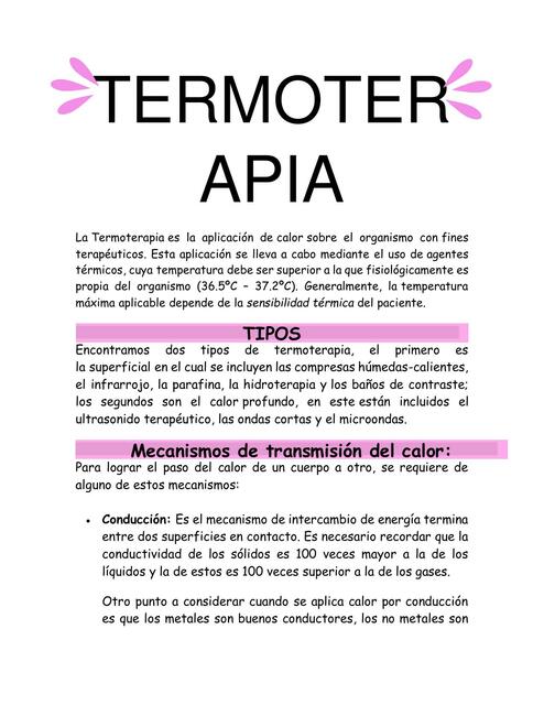 Termoterapia 