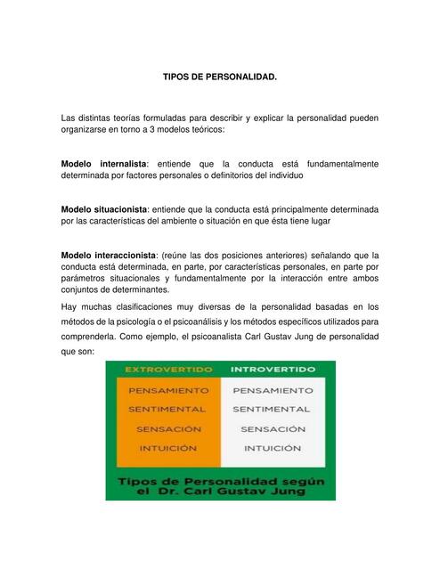 Tipos de personalidad | Flores. 06 | uDocz