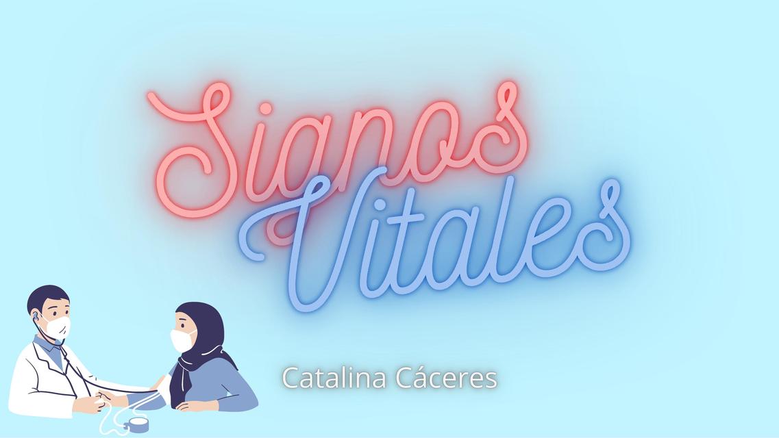 Signos vitales 