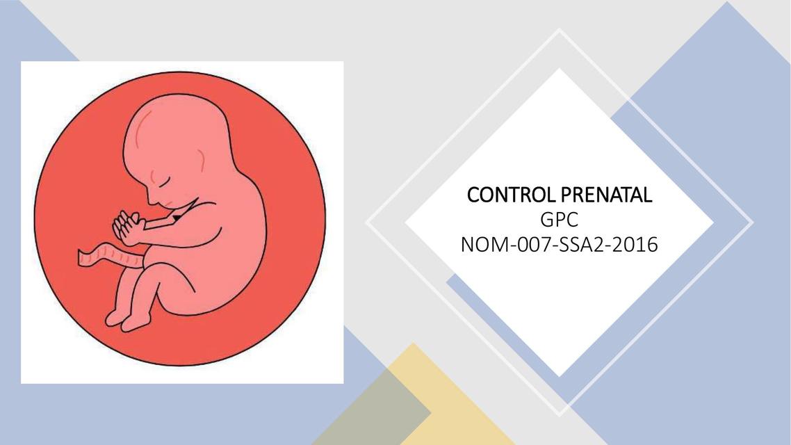 Control Prenatal 