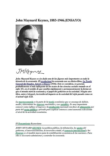 j m keynes ensayo