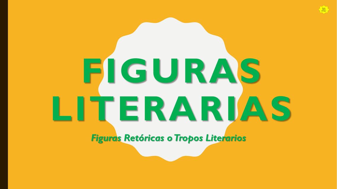 Figuras literarias 