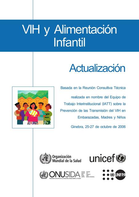 VIH y Alimentación Infantil 