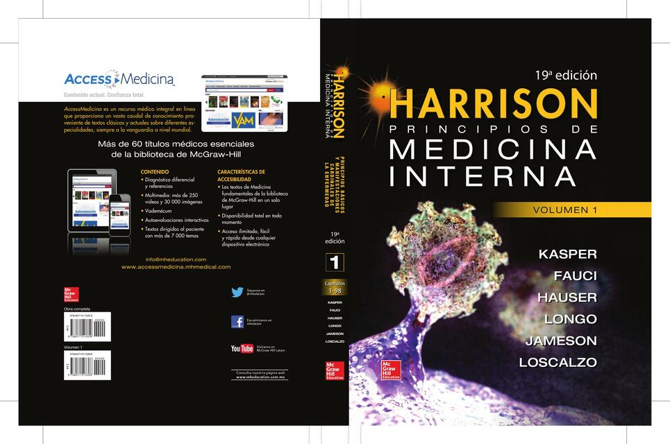 Harrison Medicina Interna 21 Edizione Pdf Harrison Principios de Medicina Interna Kasper | Karoline Gómez | uDocz