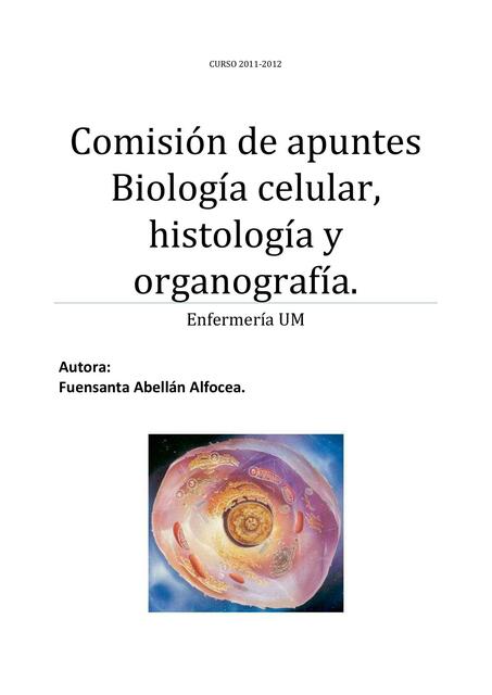 Comisión de apuntes Biología celular