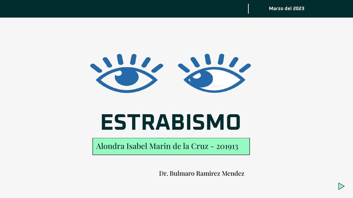 Estrabismo