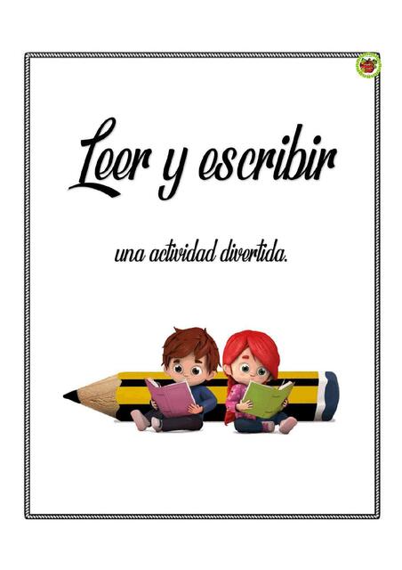 Leer y escribir una actividad divertida