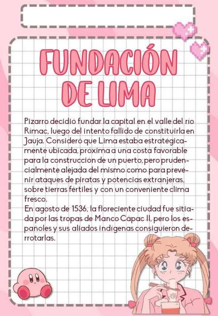 Fundación de Lima