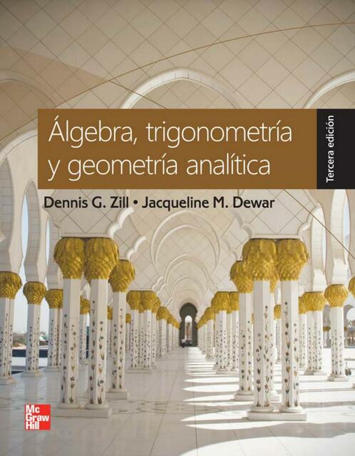 Álgebra, trigonometría y geometría analítica