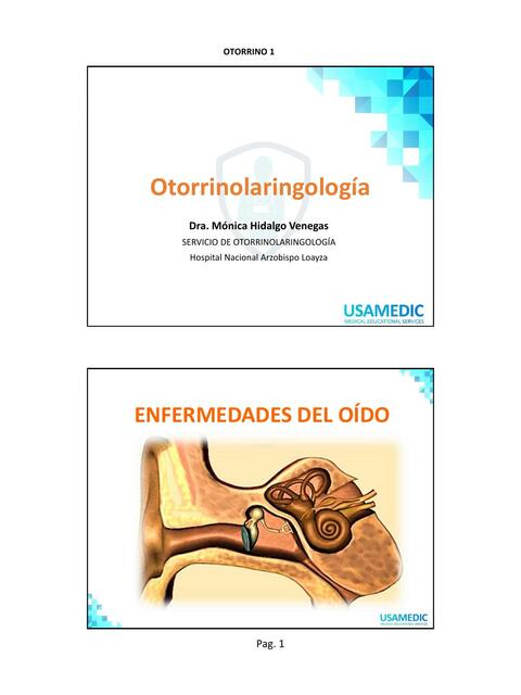 Otorrinolaringología