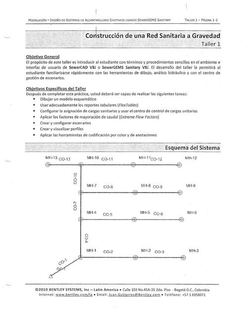 Taller1 Pdf Alcantarillado Sanitario Software Udocz