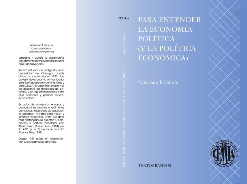 Para entender la economía política (y la política económica)