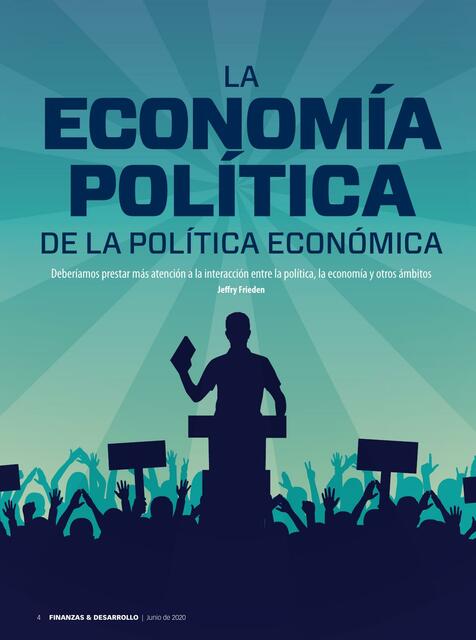 La economía política de la política económica