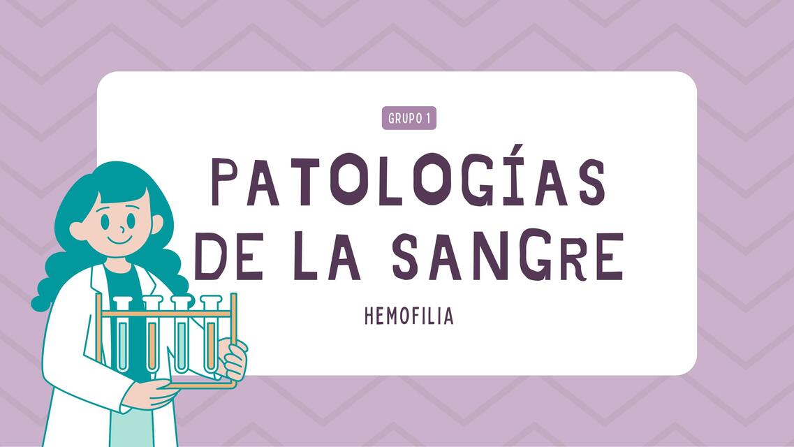 Patologías de la Sangre 