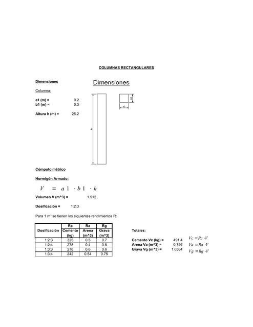Columnas rectangulares | Carlos Gallardo | uDocz