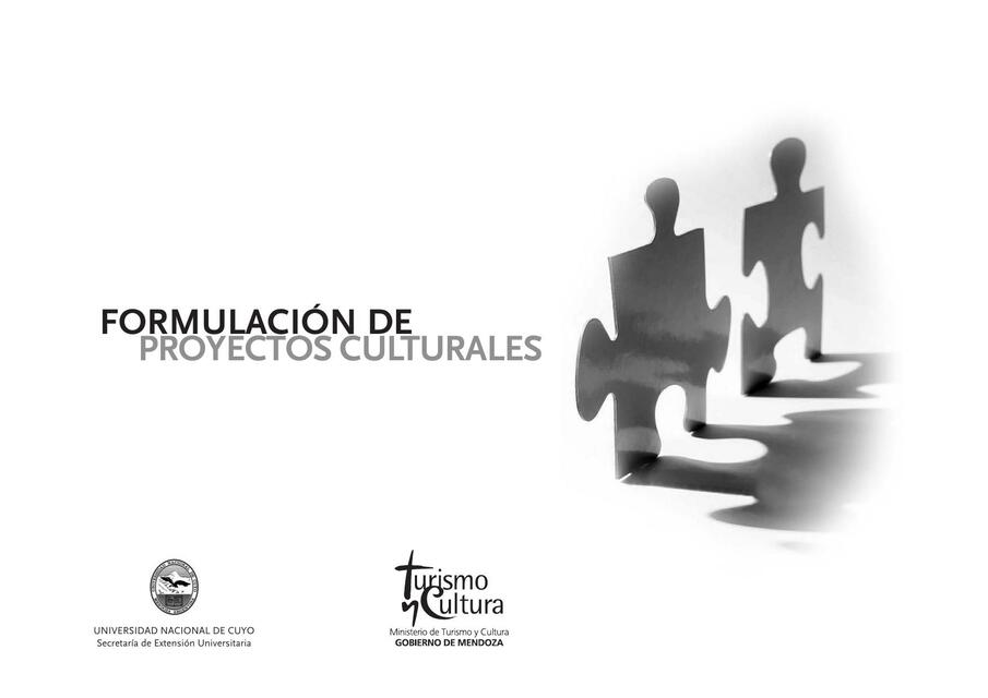 Formulación de proyectos culturales  