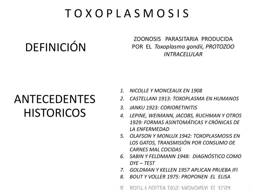 Toxoplasmosis