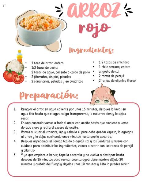 Arroz rojo