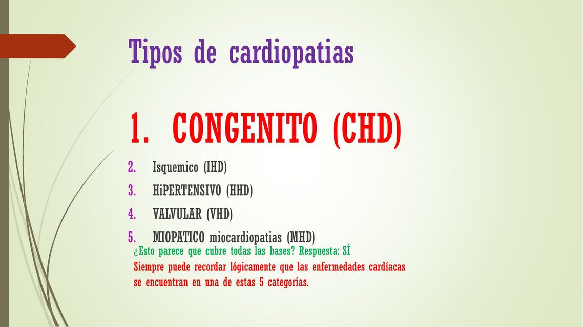 Clase 4 Cardiopatía congénita isquémica e hipertensión 