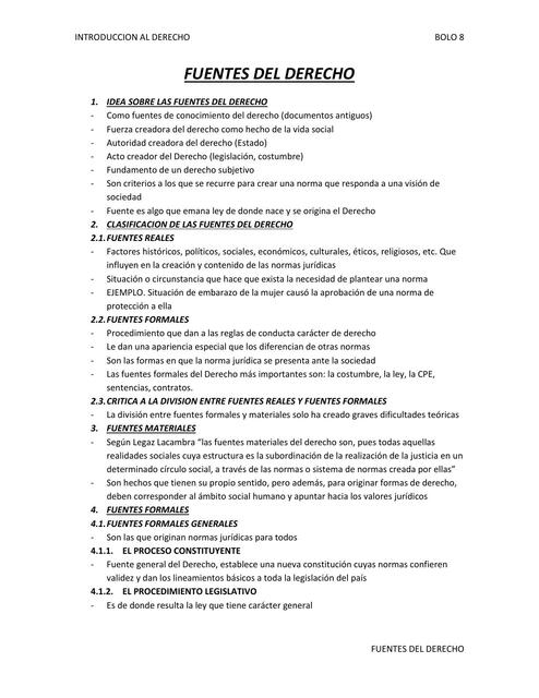 Introducción  Al  Derecho  y Pluralismo  Jurídico  Bola  8