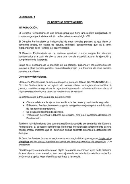 Apuntes  Derecho  Penitenciario 