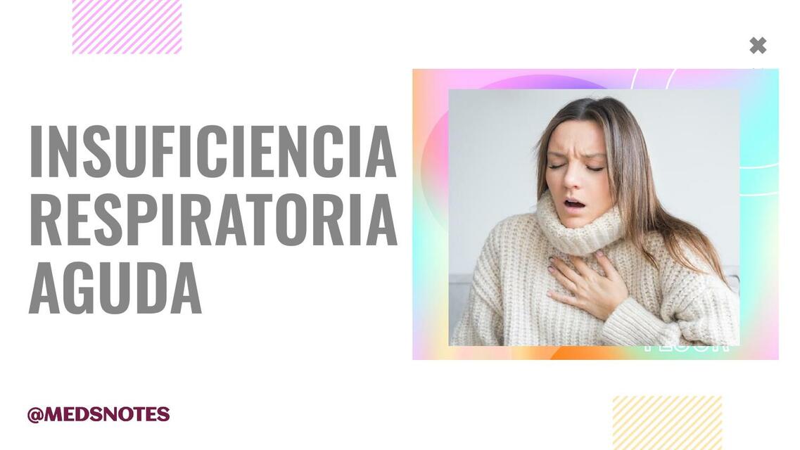 Insuficiencia respiratoria aguda 