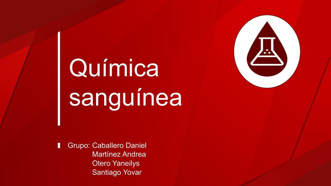 Quimica sanguinea plasma y suero