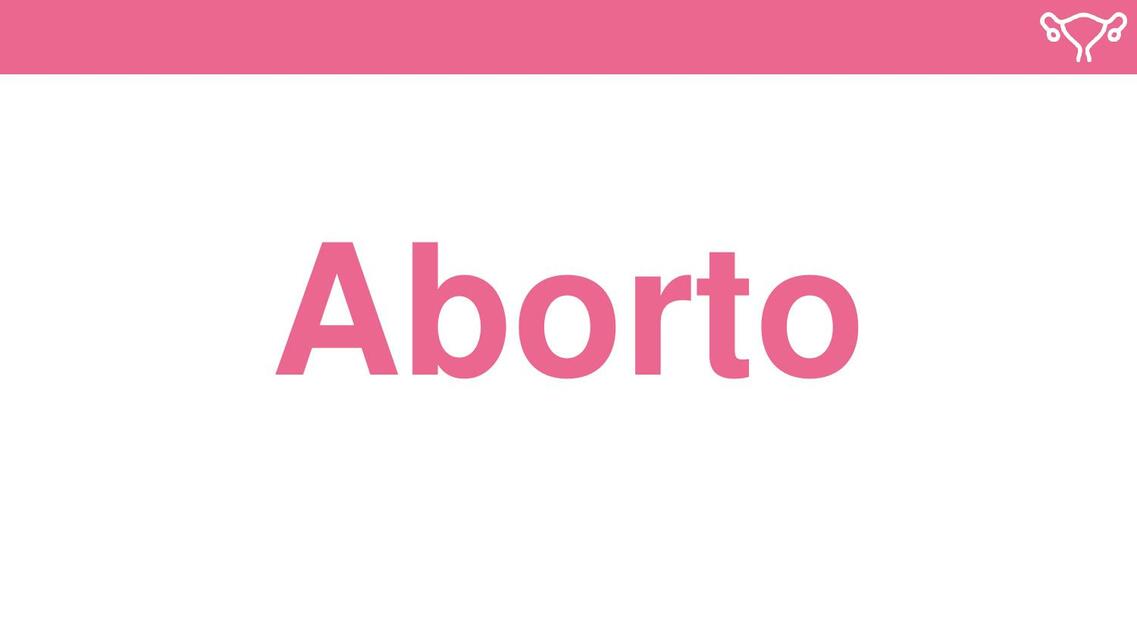 Aborto