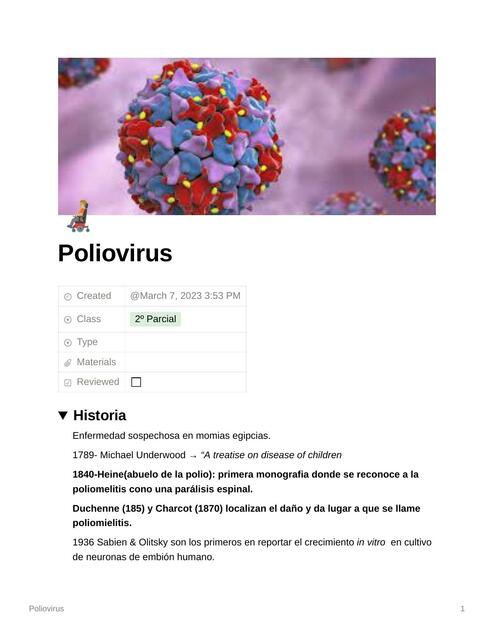 Poliovirus