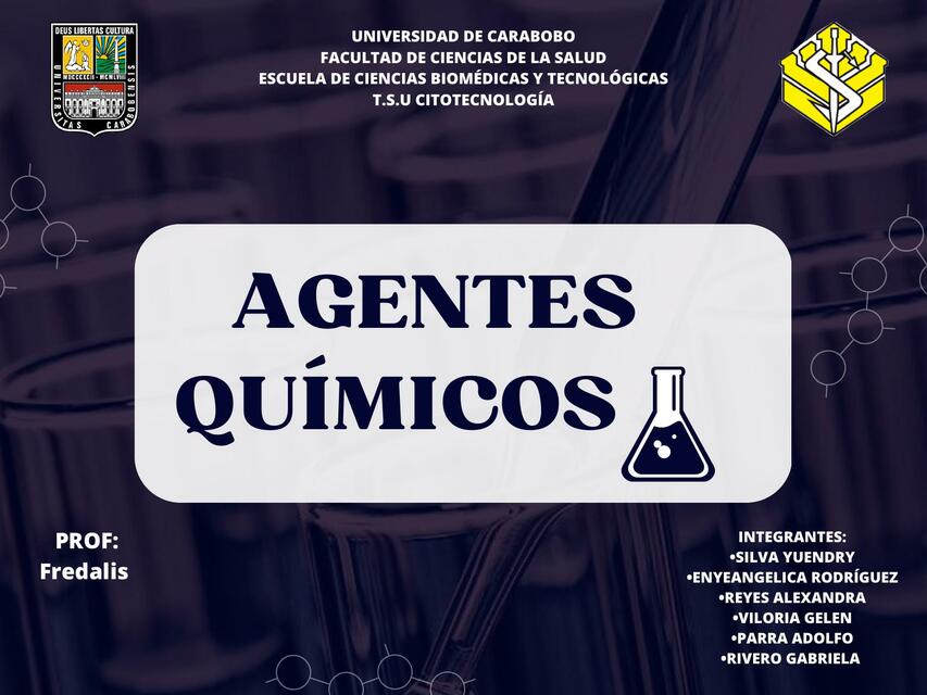 Agentes químicos  