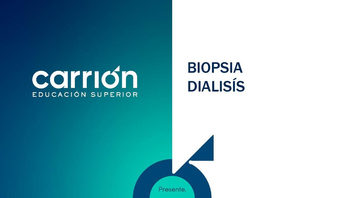 Biopsia diálisis