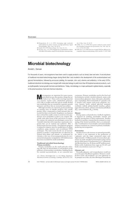 Microbial Biotechnology 