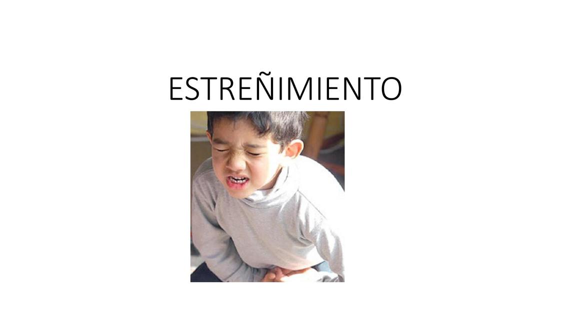 Estreñimiento