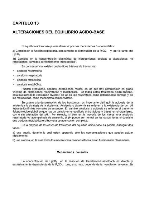 Alteraciones Del Equilibrio Ácido Base Betsaida Miranda Udocz