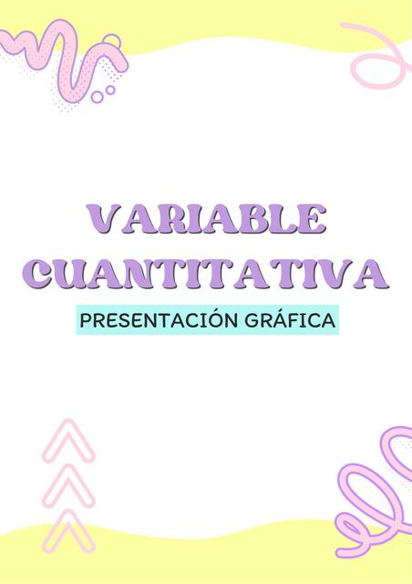 Variable cuantitativa 