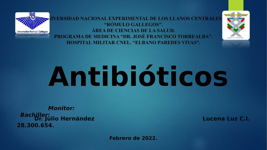 Antibióticos 