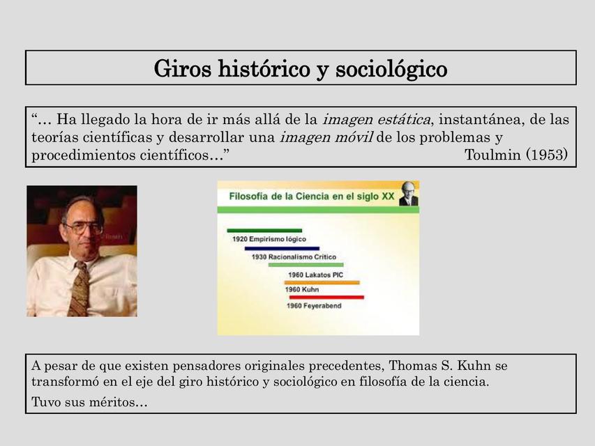 Giros histórico y sociológico 